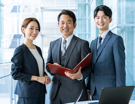 先輩社員の掲示板